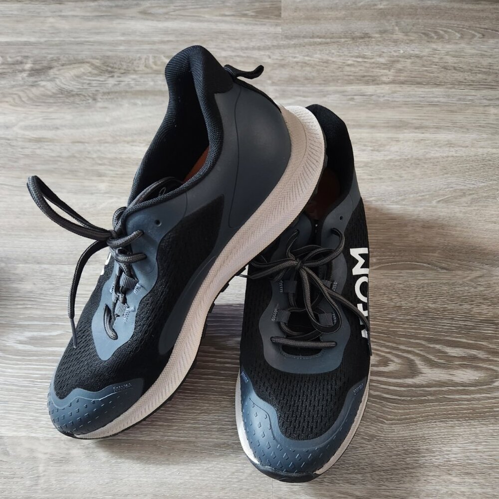 ATOM - Black & White Running Sneakers - US 13